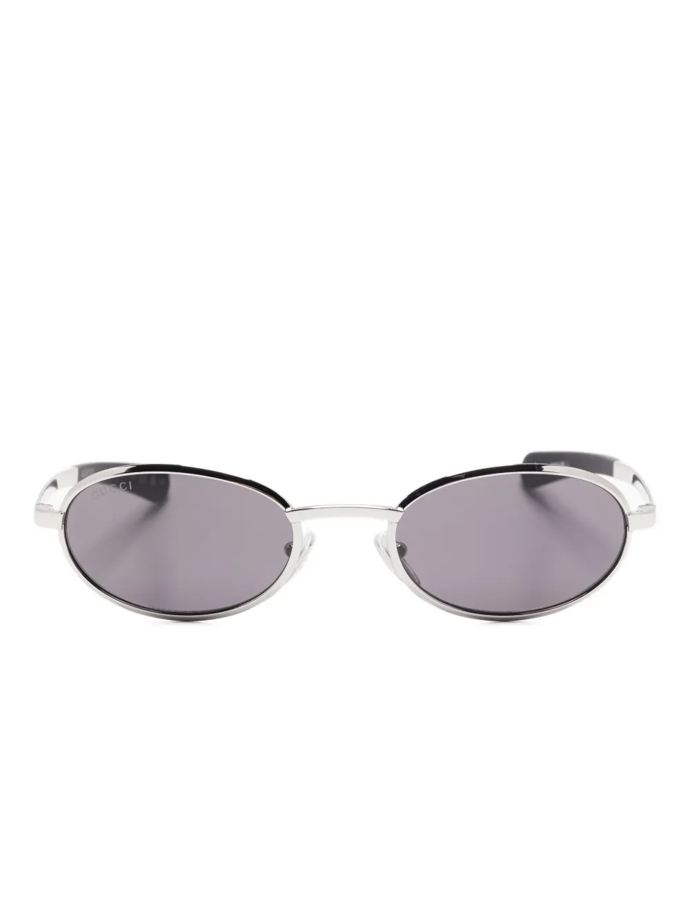 Gucci Eyewear oval-frame sunglasses - Argento
