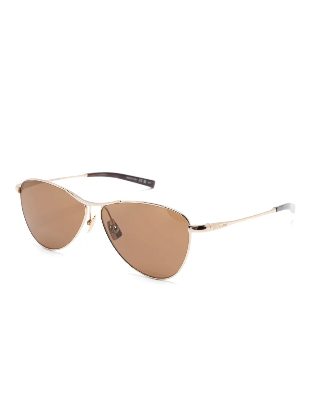 Saint Laurent Eyewear pilot-frame sunglasses | Men | Image 2