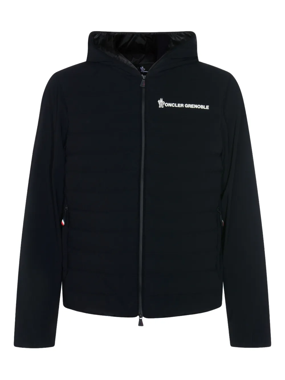 Moncler Grenoble padded zip-up sweatshirt | Black | Image 1