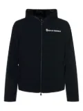 Moncler Grenoble padded zip-up sweatshirt - Black