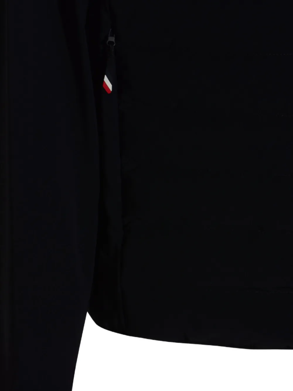 Moncler Padded Zip-up Sweatshirt In Black