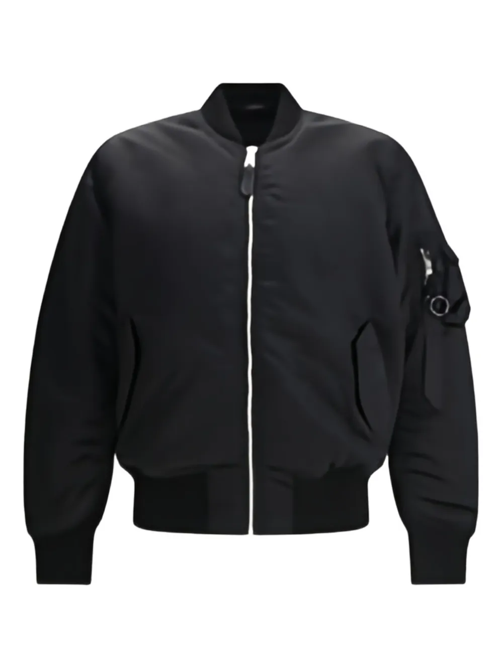 Alpha Industries Ma-1 3m Flight Reversible Jacket In Black