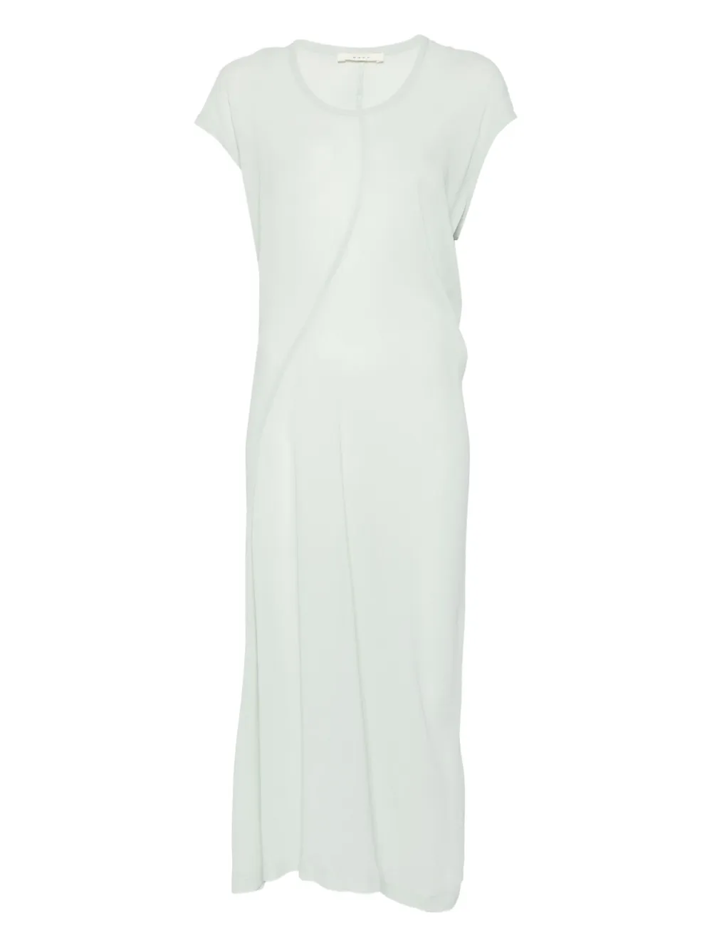 6397 vestido midi con cuello redondo | azul | Image 1