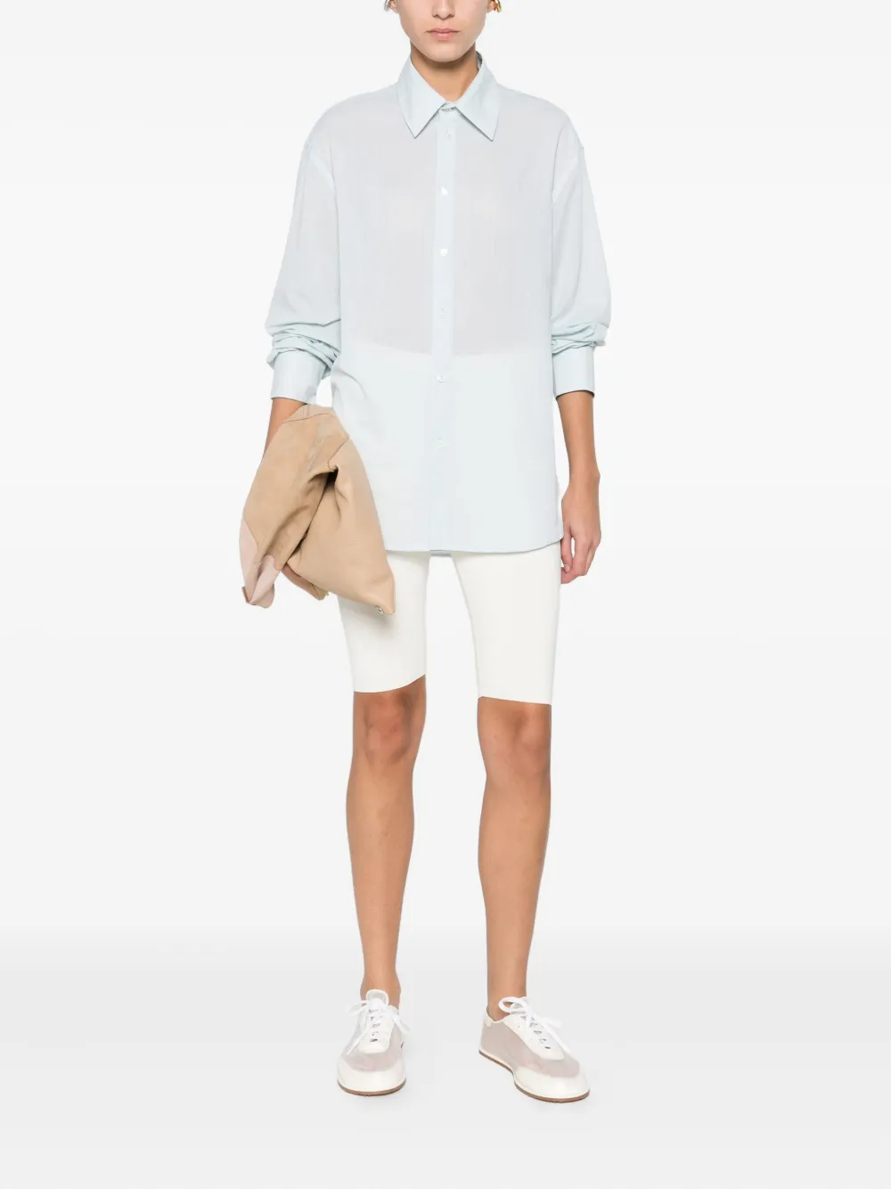 6397 long-sleeve shirt - Blauw