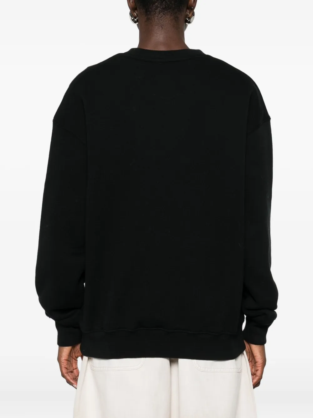 6397 Deb Crew-neck Sweatshirt In Black