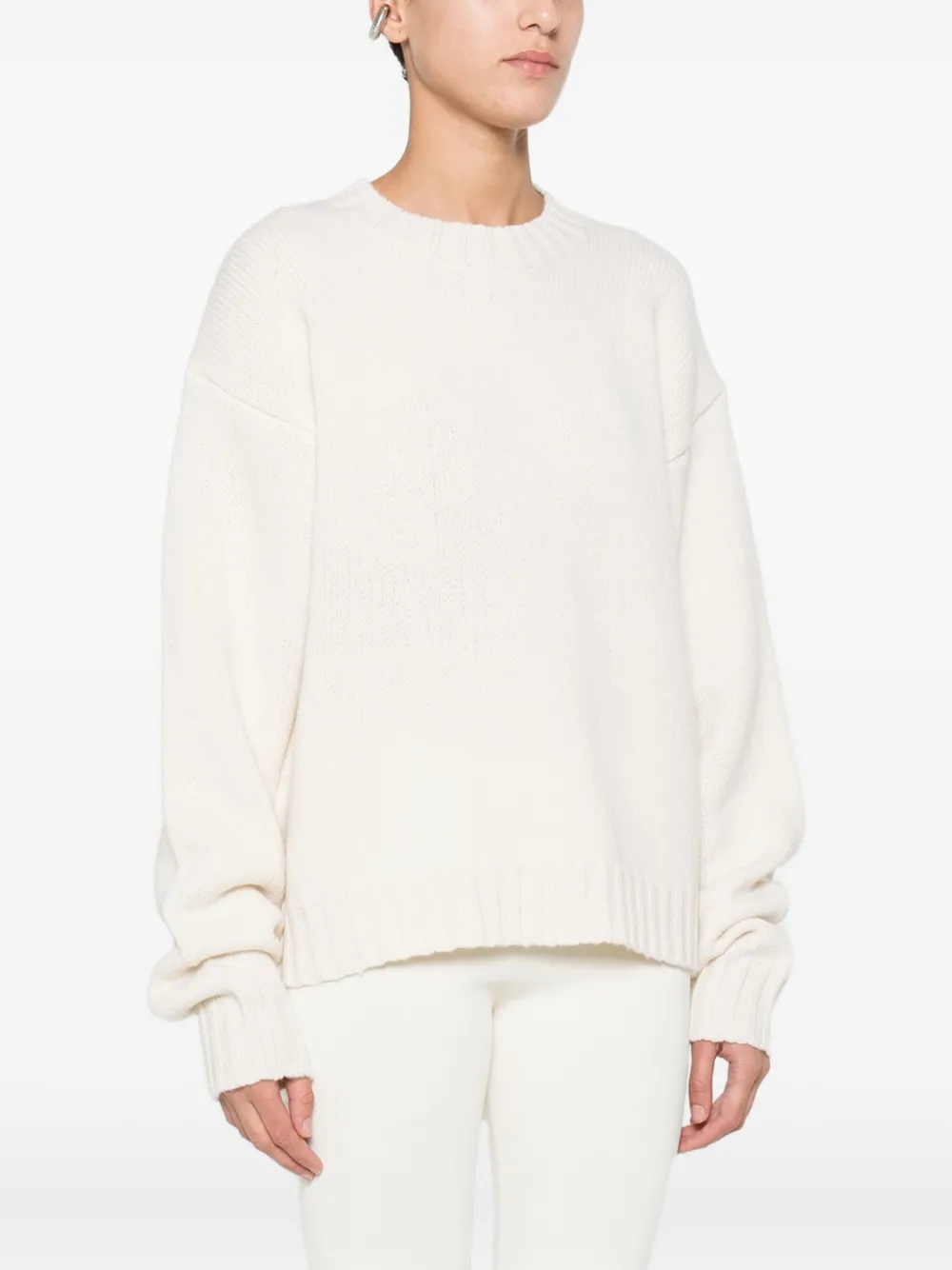 6397 Crew-neck Sweater In Neutral