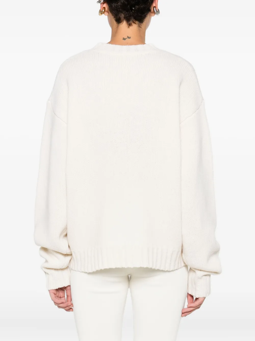 6397 Crew-neck Sweater In Neutral