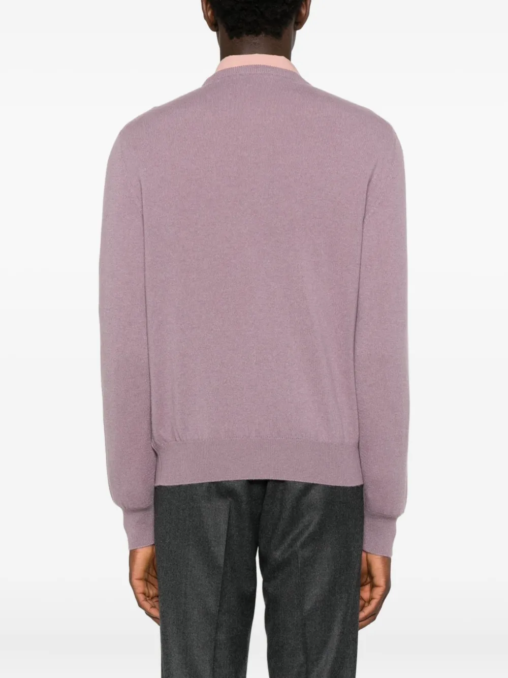 Bruno Manetti Fine-knit Jumper In Pink