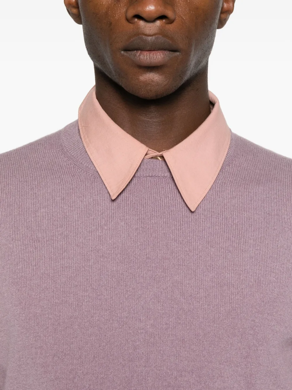 Bruno Manetti Fine-knit Jumper In Pink