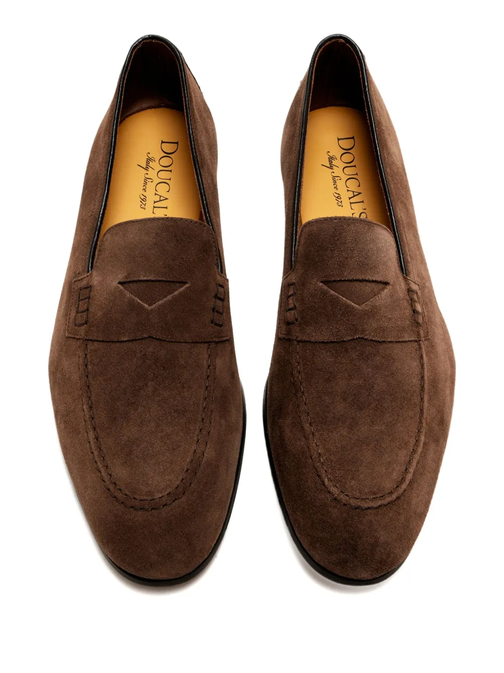 Doucal's Suède loafers Bruin