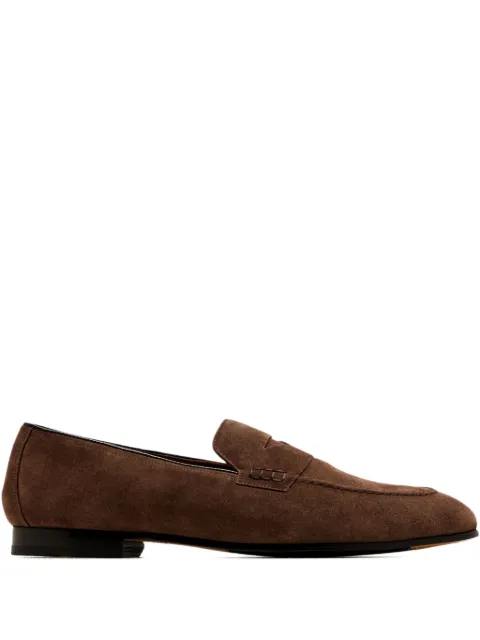 Doucal's suede loafers