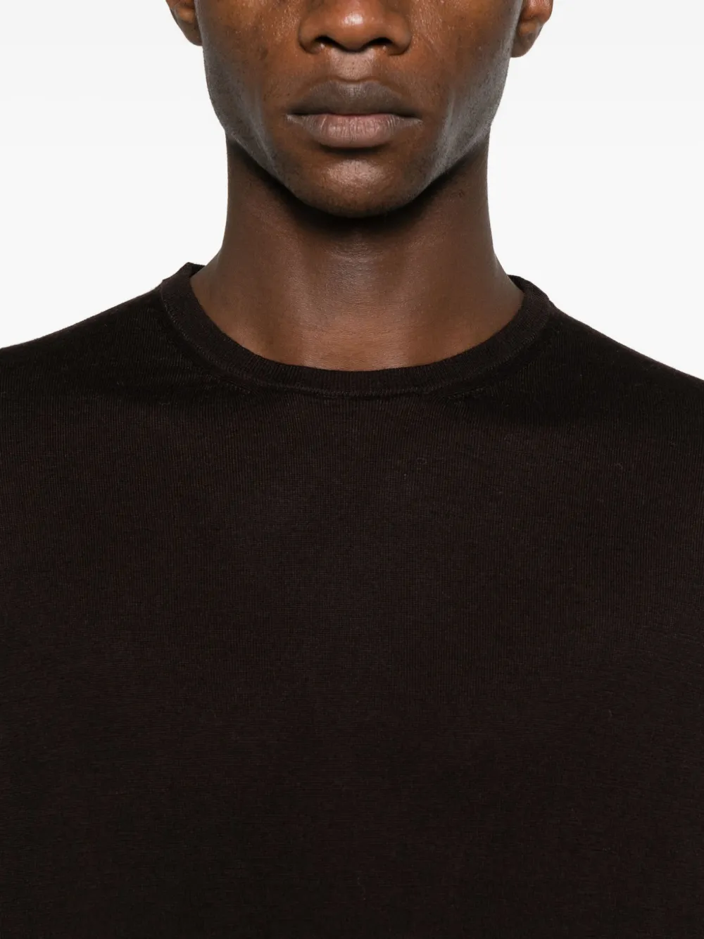 Bruno Manetti Cashmere Jumper In Brown