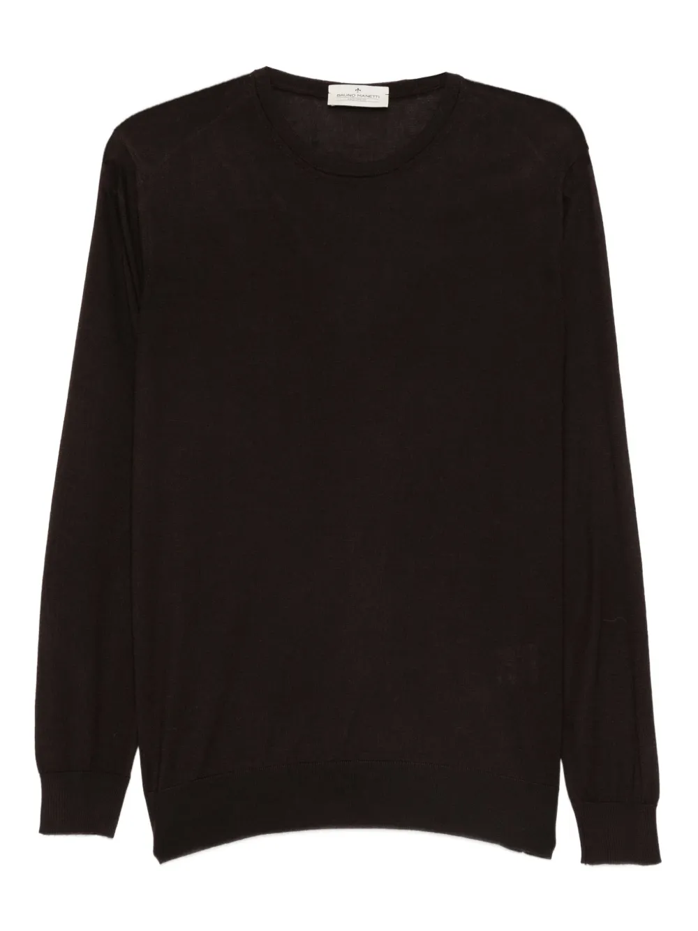 Bruno Manetti pull en cachemire | bleu | Image 1