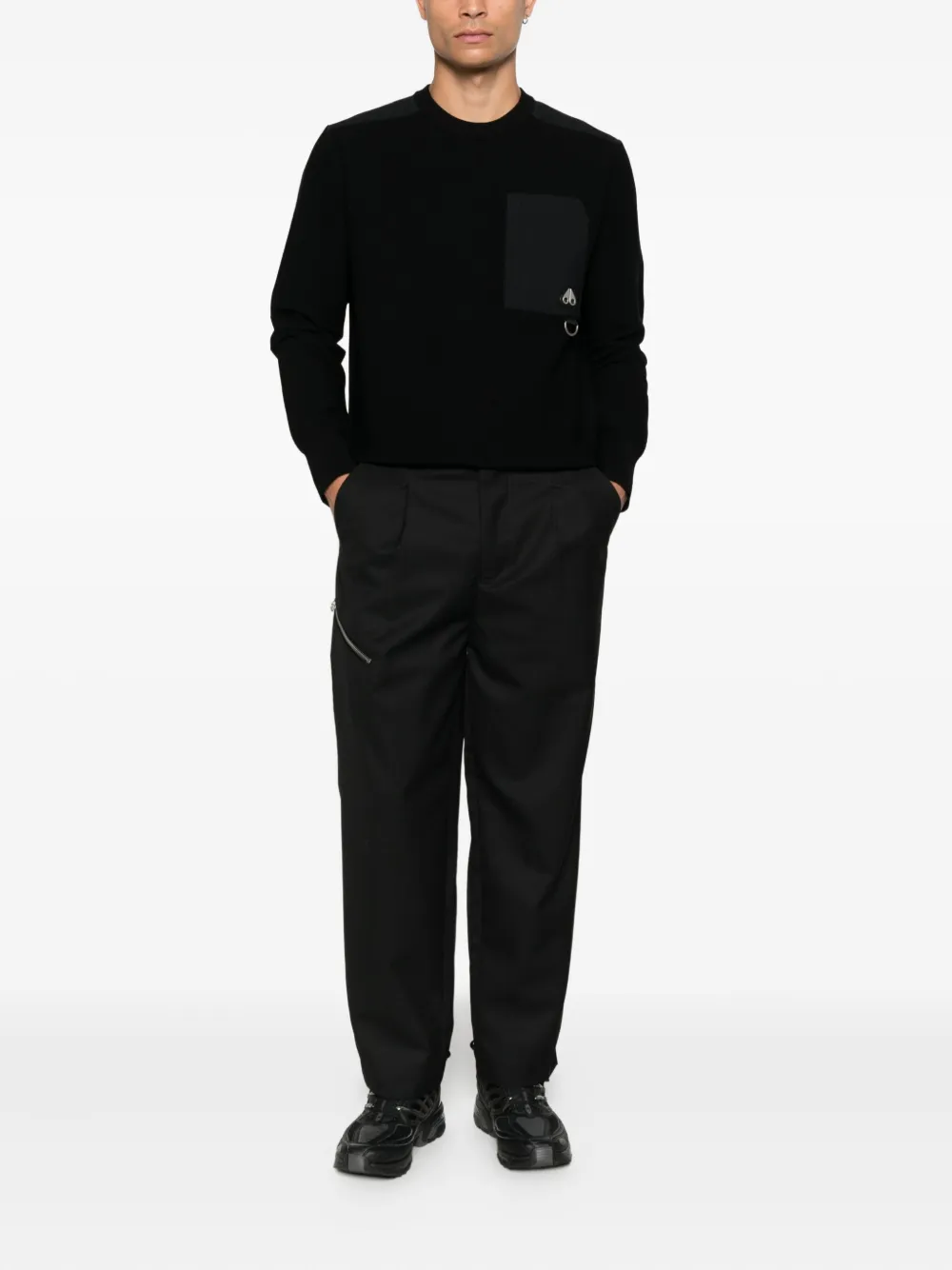 Moose Knuckles patch-pocket sweater | Jumpers | Image 2