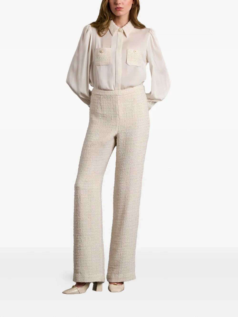WEILL PARIS tweed bi-material shirt | Shirts | Image 2