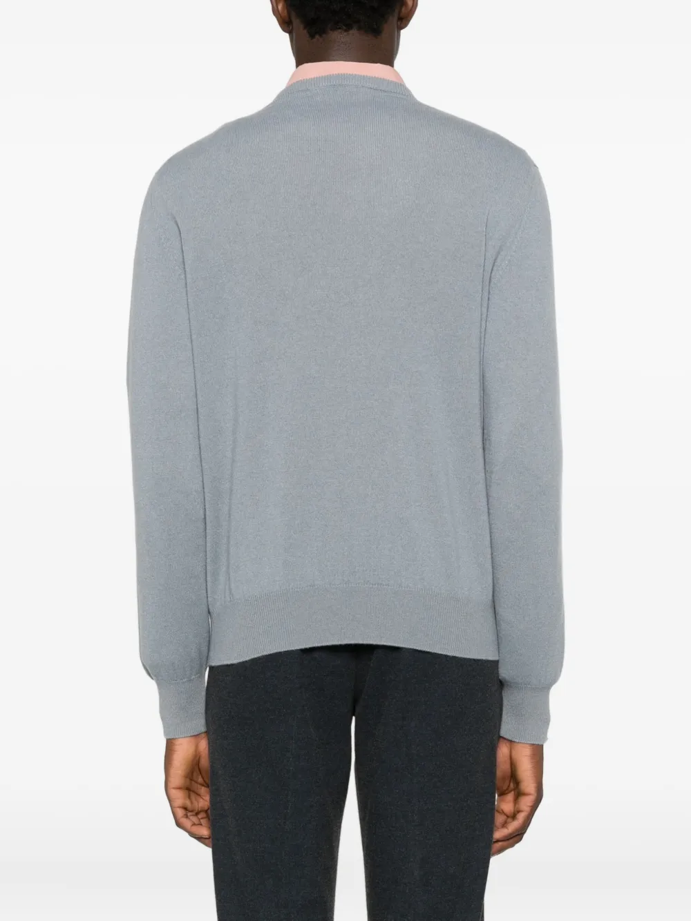 Bruno Manetti Cashmere Jumper In Gray
