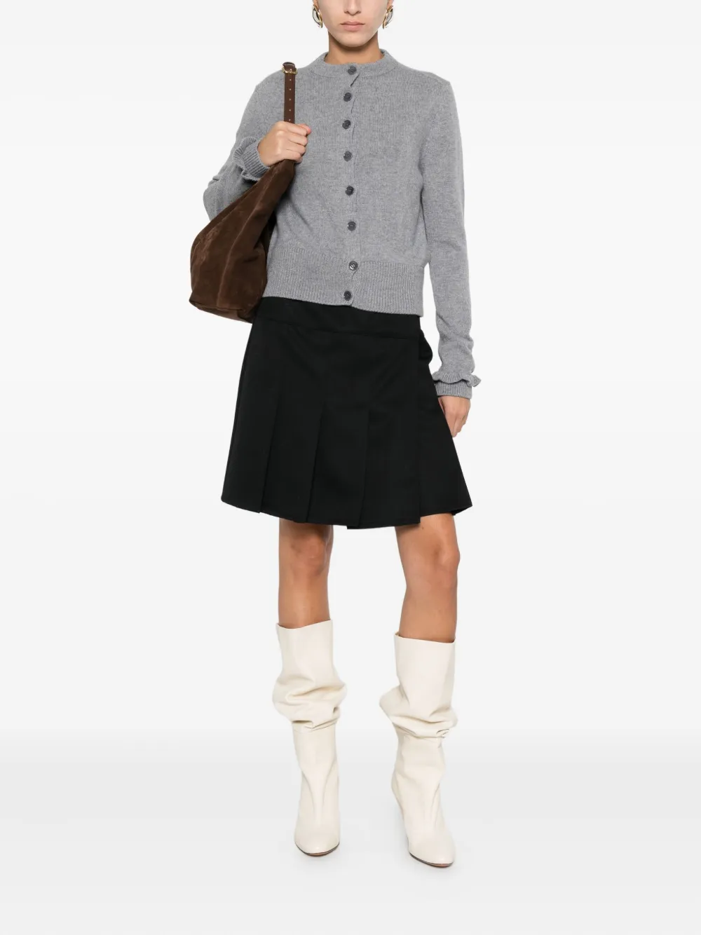 Ba&Sh ruffled-cuff button-up cardigan | Cárdigans | Image 2