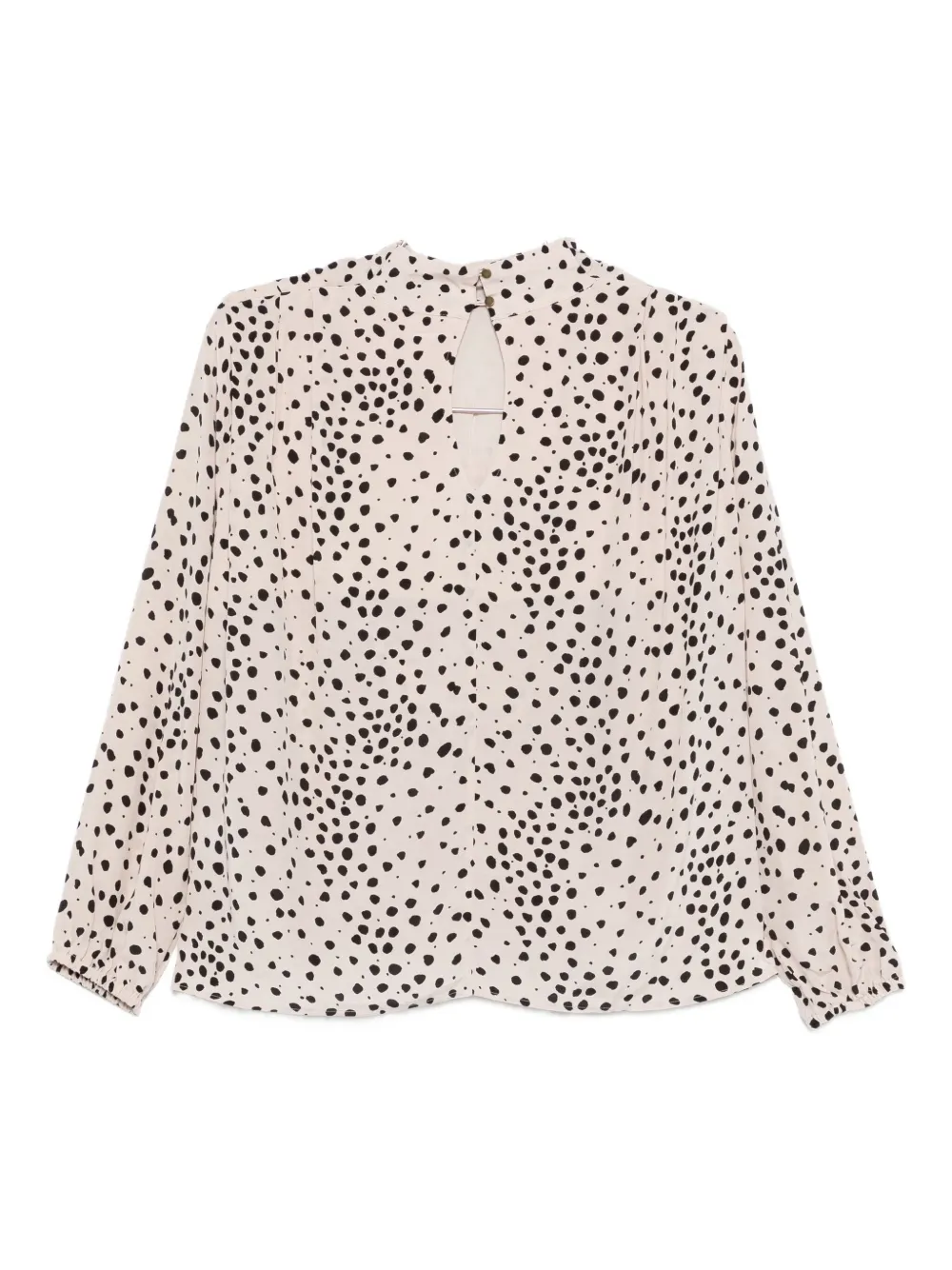 Ba&Sh Delphine spotted long-sleeve blouse | Blouses | Image 2