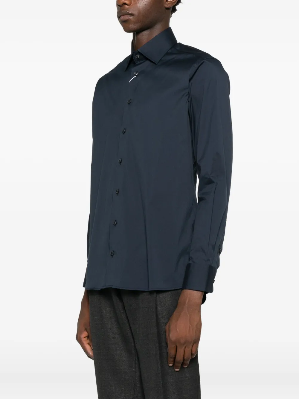 Sand Long-sleeve Shirt In Blue