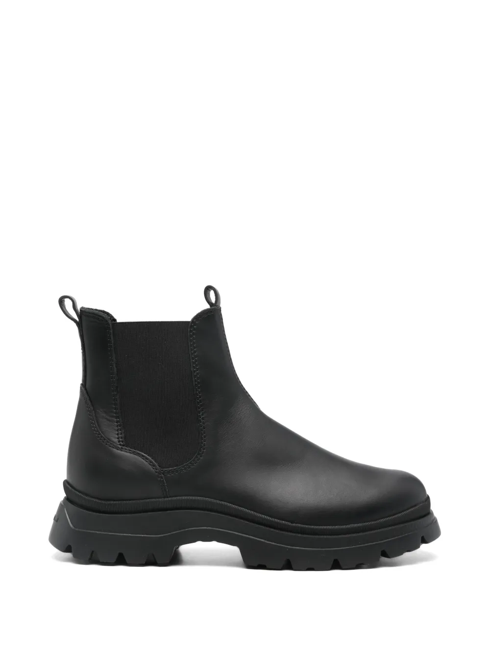 Hogan pull-tab chelsea boots Zwart