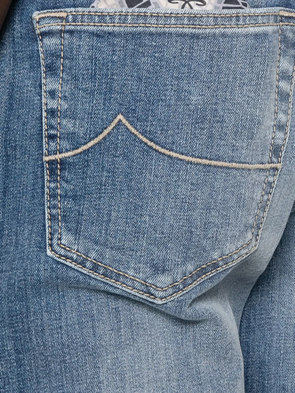 Jacob Cohen Whiskering-effect Jeans In Blue