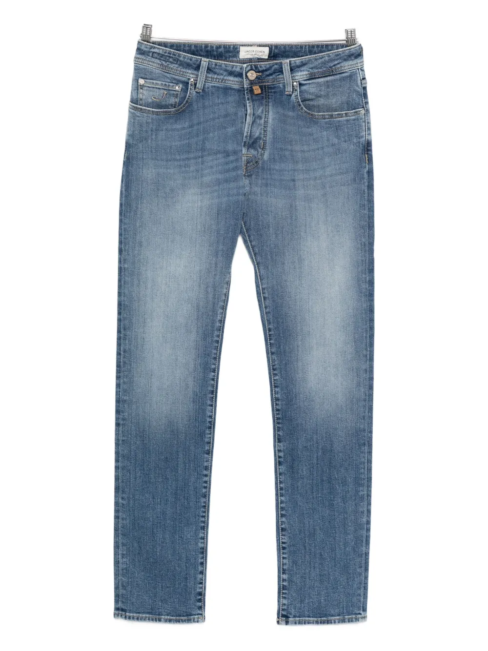 Jacob Cohën whiskering-effect jeans | Blue | Image 1