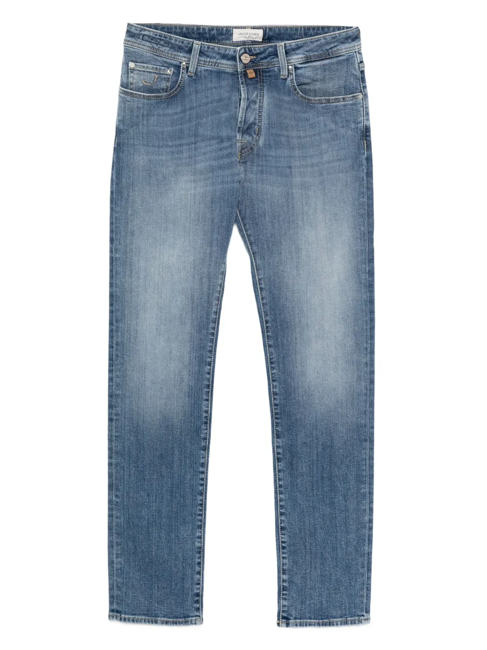 Jacob Cohën whiskering-effect jeans | Blue | Image 1