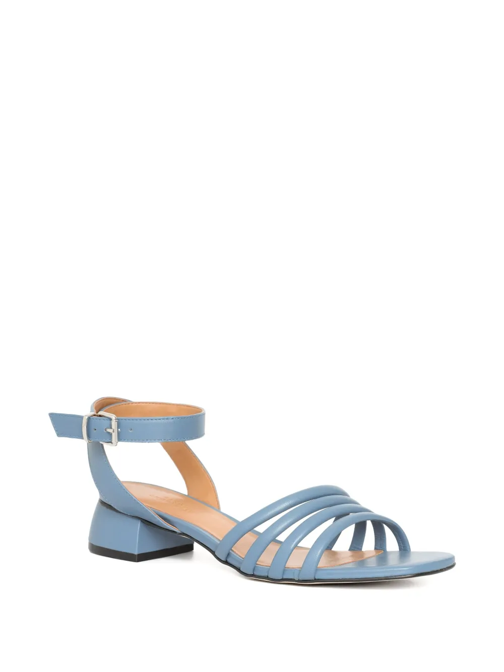 Sarah Chofakian 25mm Cold Brew strappy sandals Blauw
