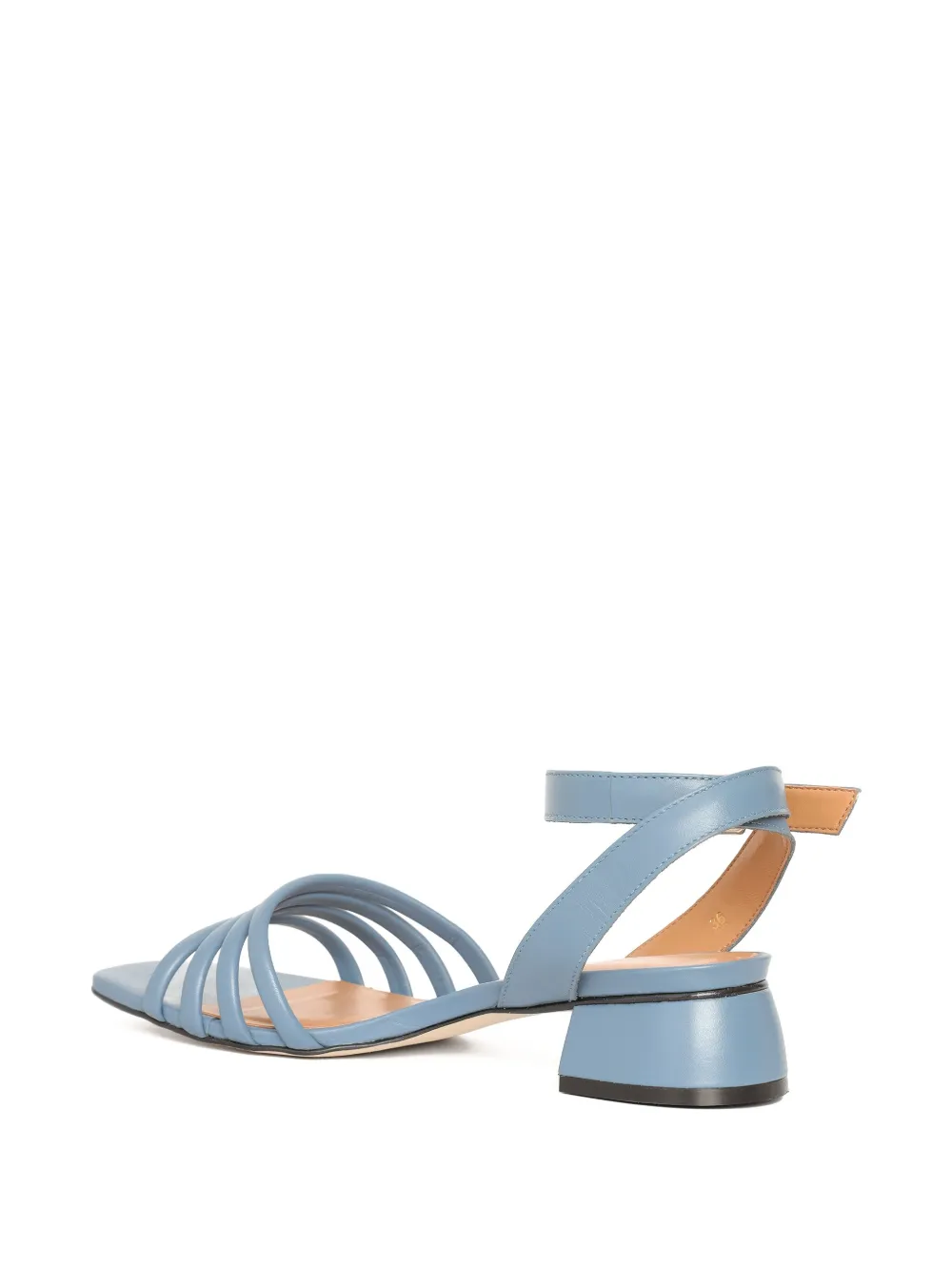Sarah Chofakian 25mm Cold Brew strappy sandals Blauw