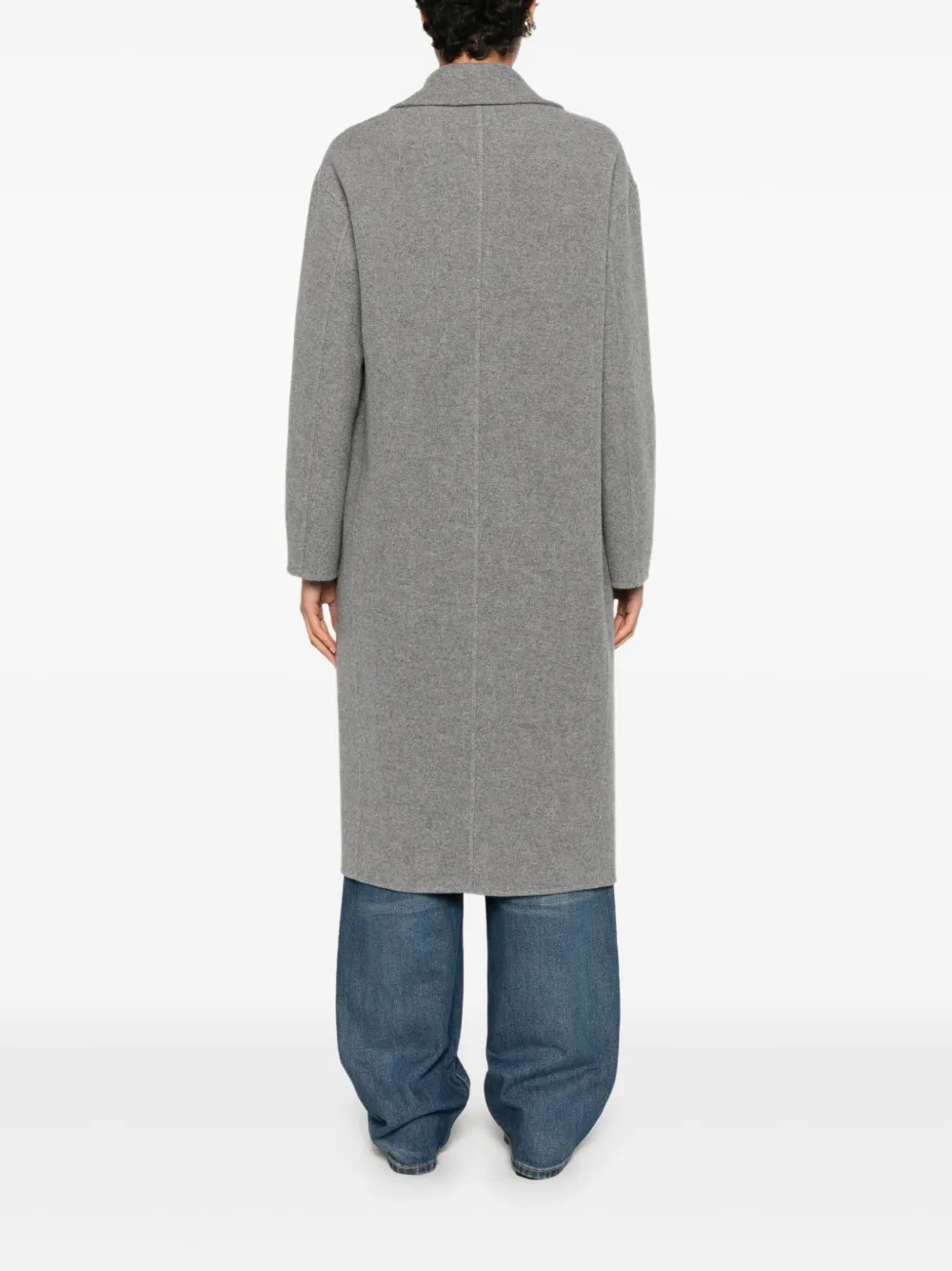 N8 Flap-pocket Coat In Gray