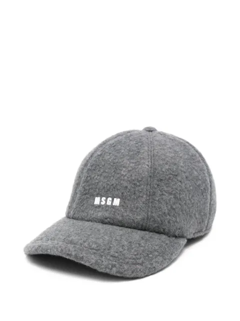 MSGM logo-lettering cap