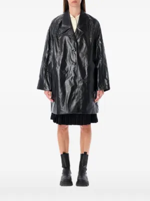 A.P.C. Ninon ボタン コート | ブルー | FARFETCH JP