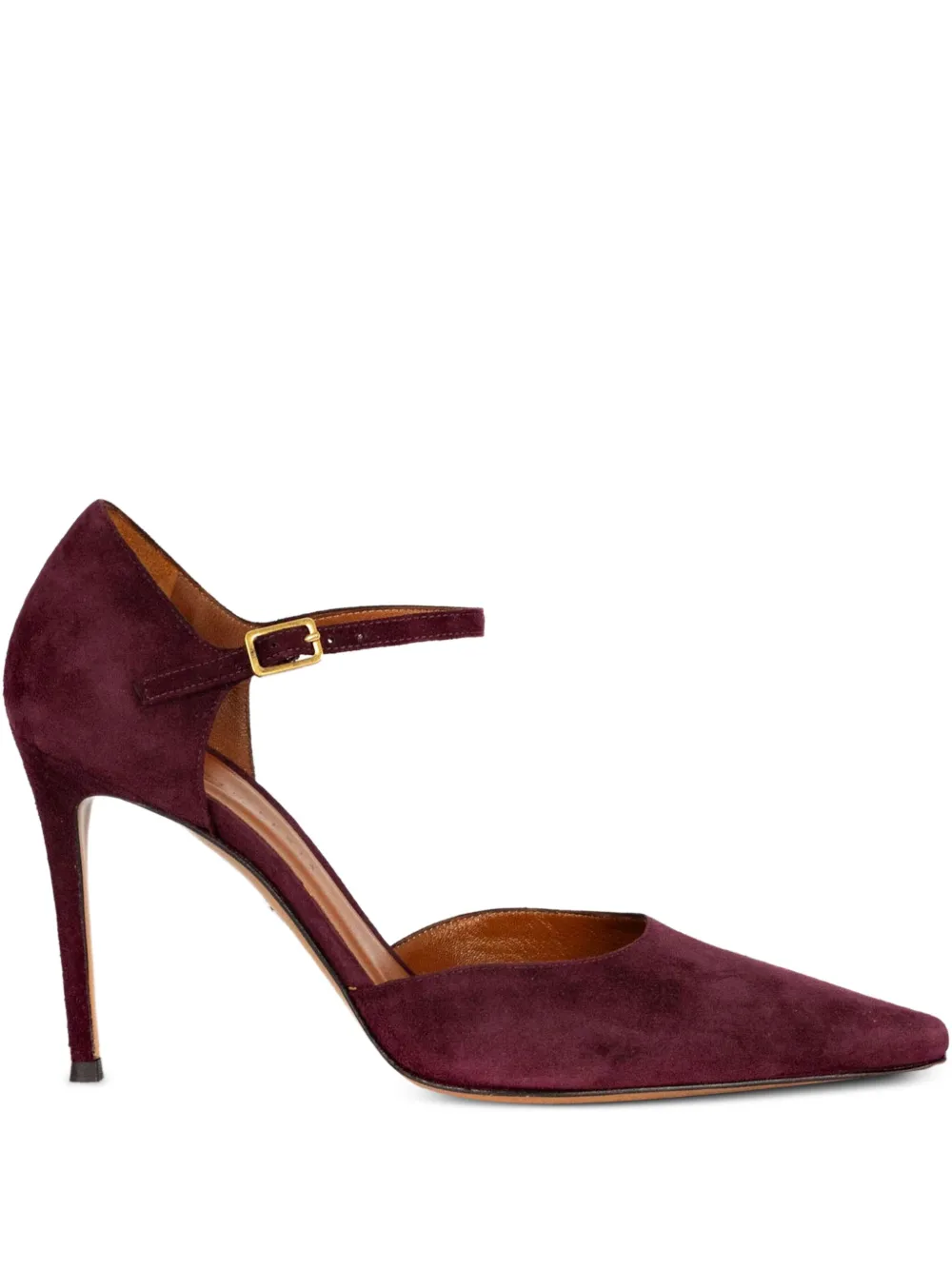 Roberto Festa 70 mm Donella suède pumps Rood
