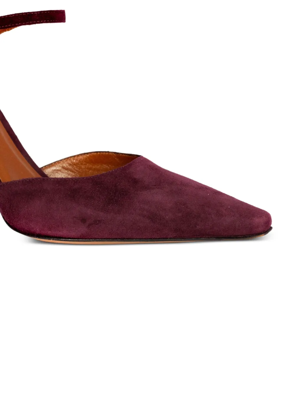 Roberto Festa 70 mm Donella suède pumps Rood