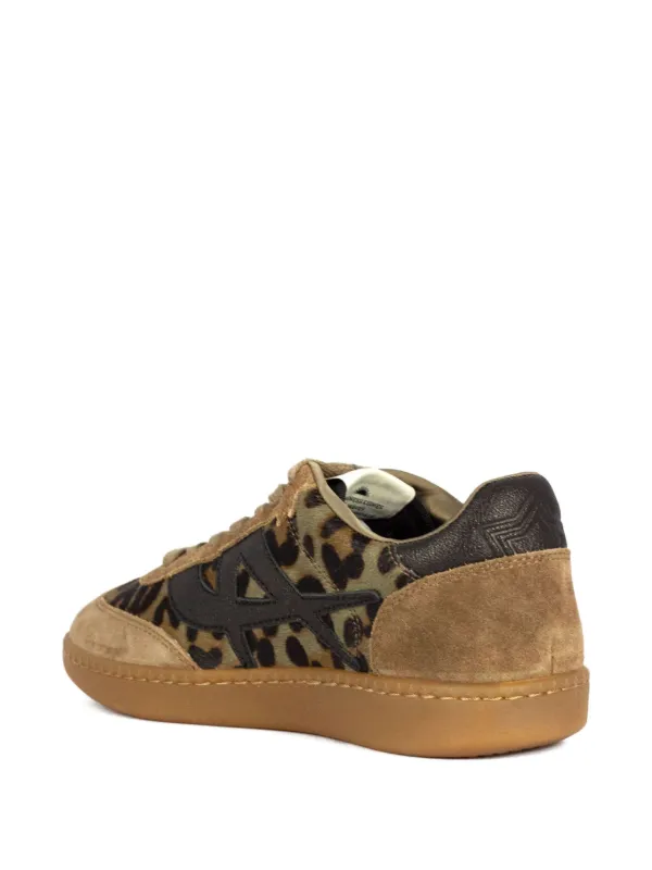 Ash Sunset Suede Animal Printed Sneakers Brown FARFETCH SG