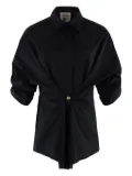 Semicouture ball-button blouse - Black