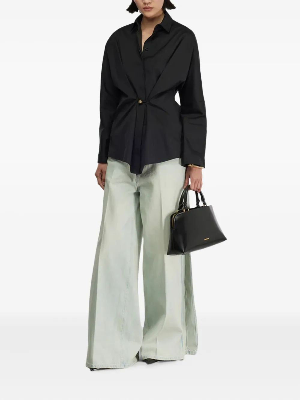 Semicouture ball-button blouse | Blouses | Image 2