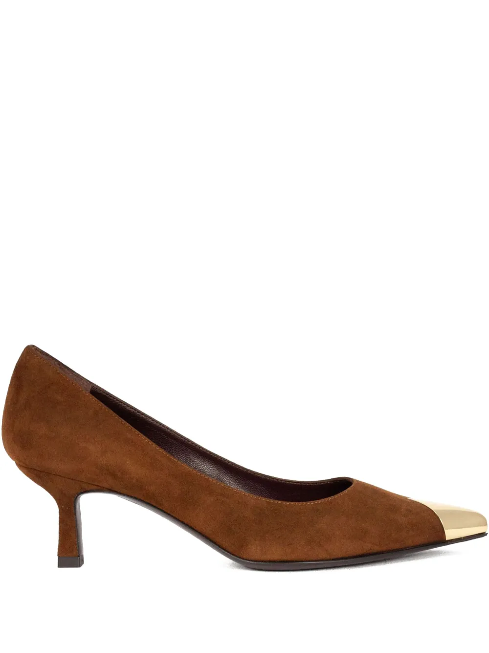 Roberto Festa 40 mm Tortuga pumps met metalen neus Bruin