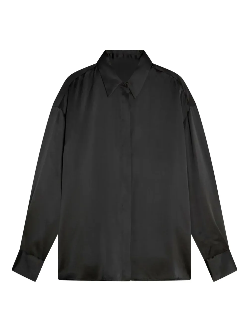 Semicouture silk shirt | Black | Image 1