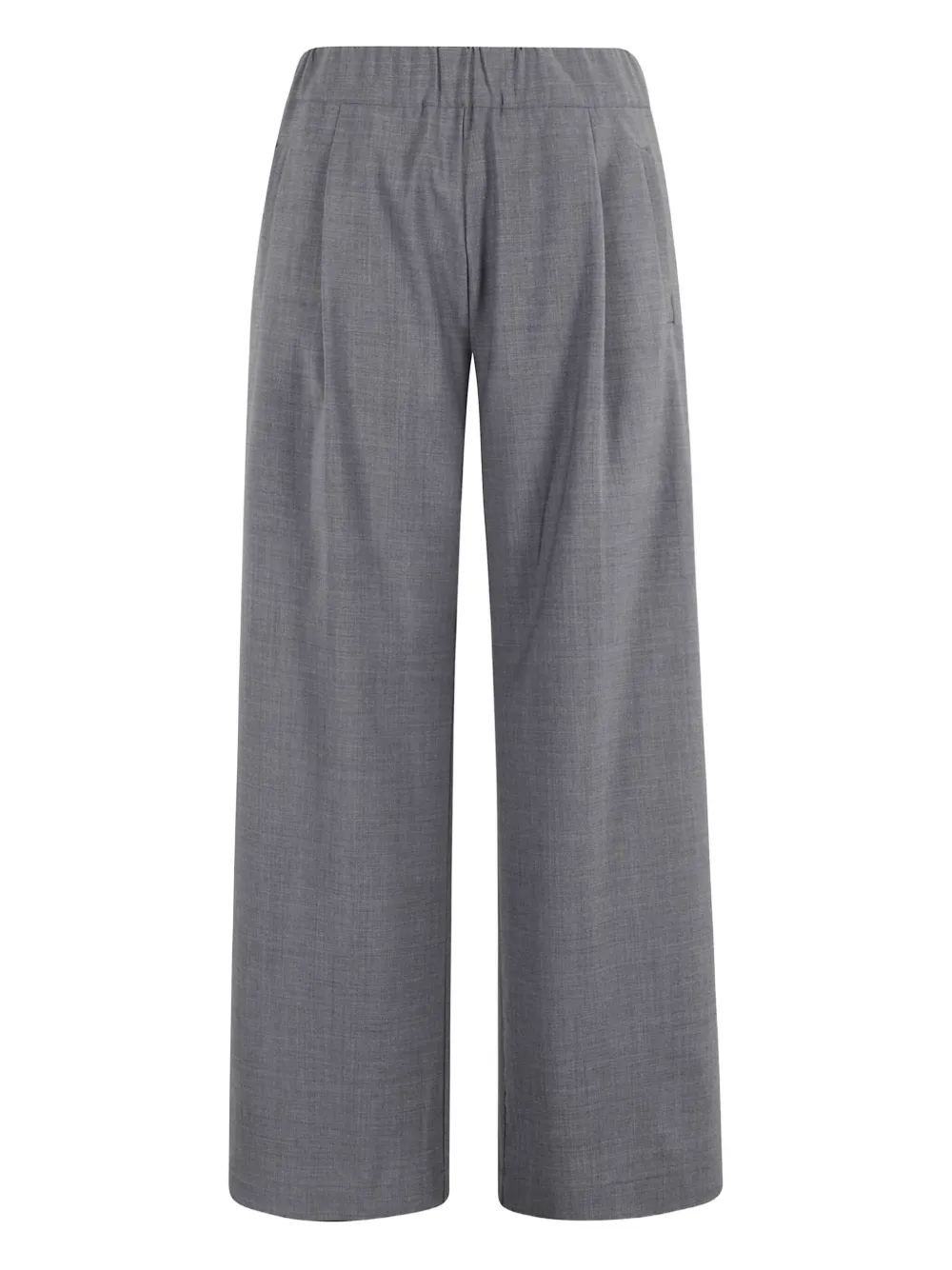 Semicouture elasticated-waistband trousers | Grey | Image 1