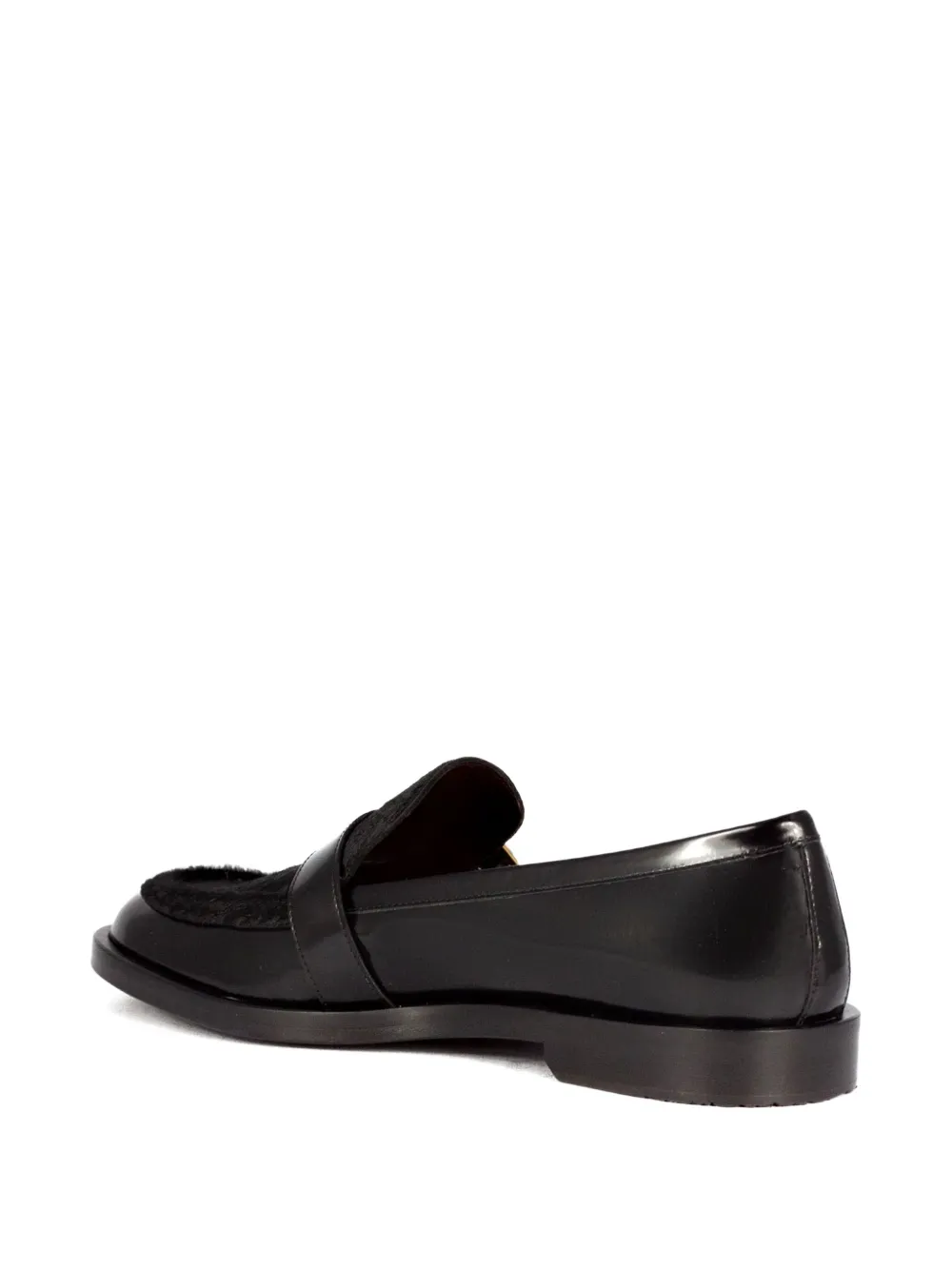 Roberto Festa Lira leren loafers Zwart