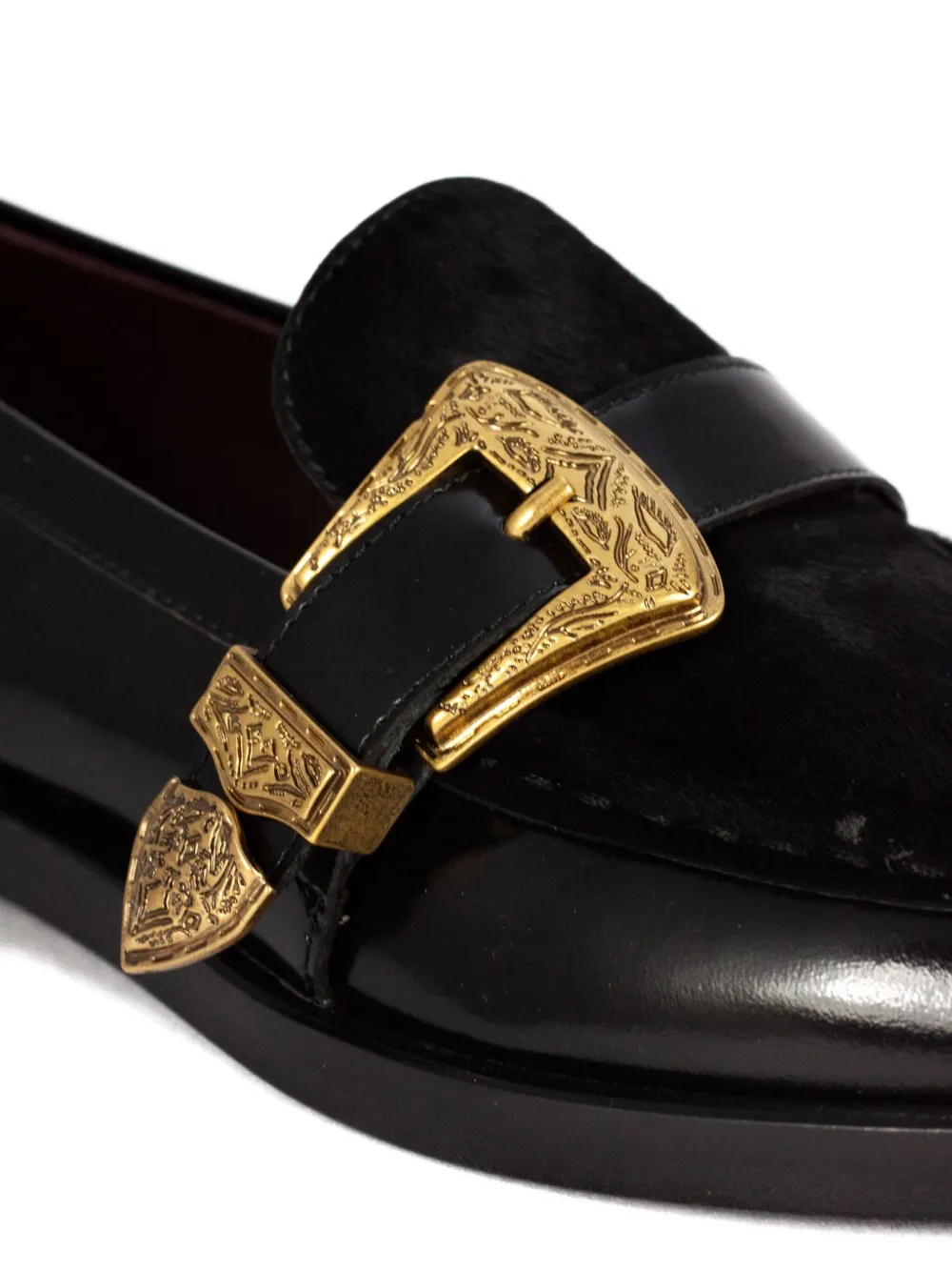 Roberto Festa Lira leren loafers Zwart