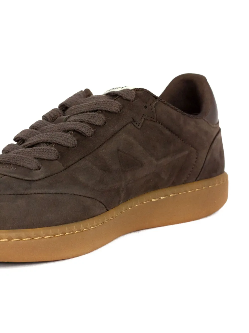 Ash Siena Suede Lace-up Sneakers In Brown