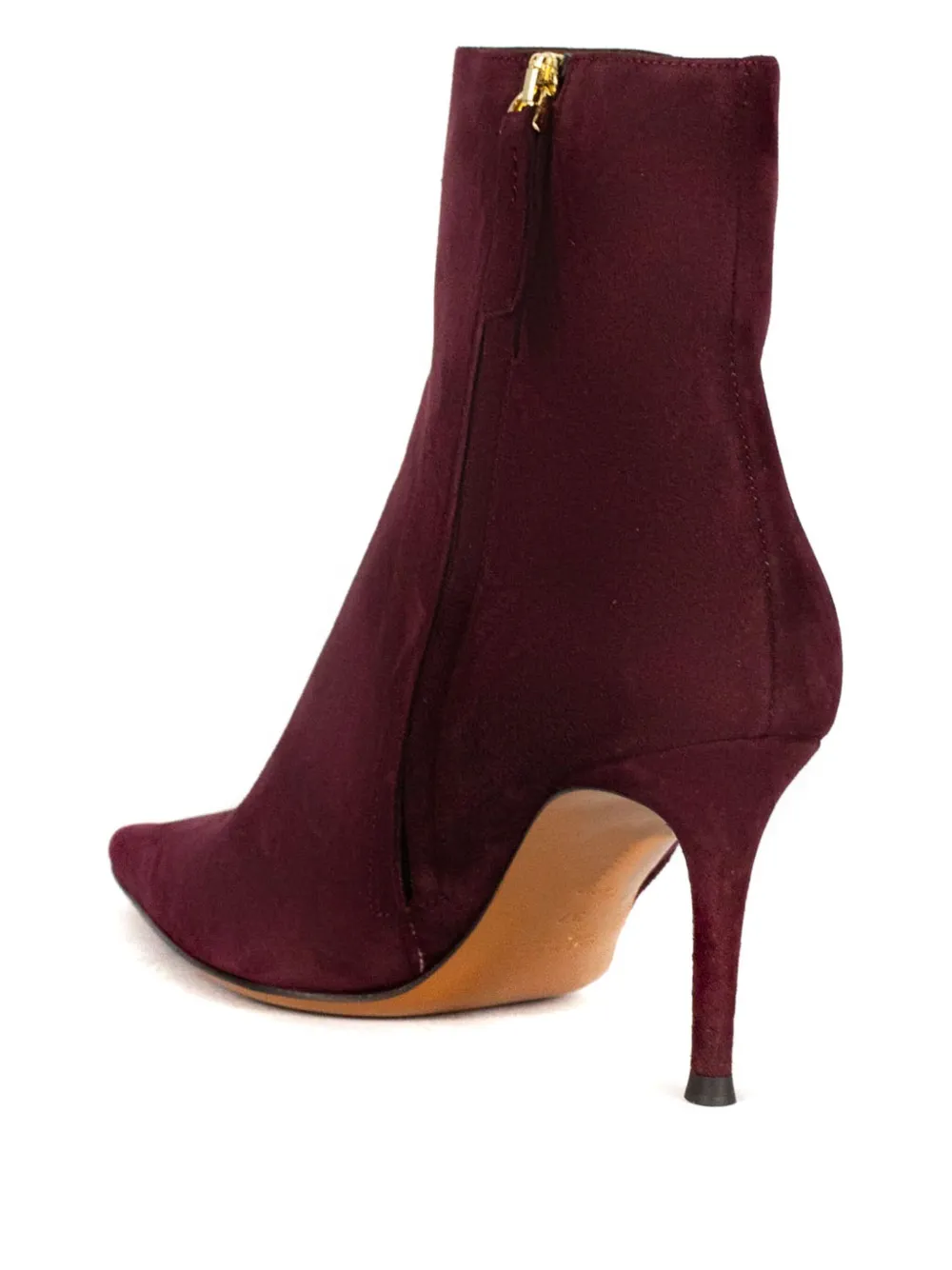 Roberto Festa 70mm Saki tannico laarzen met puntige neus Rood