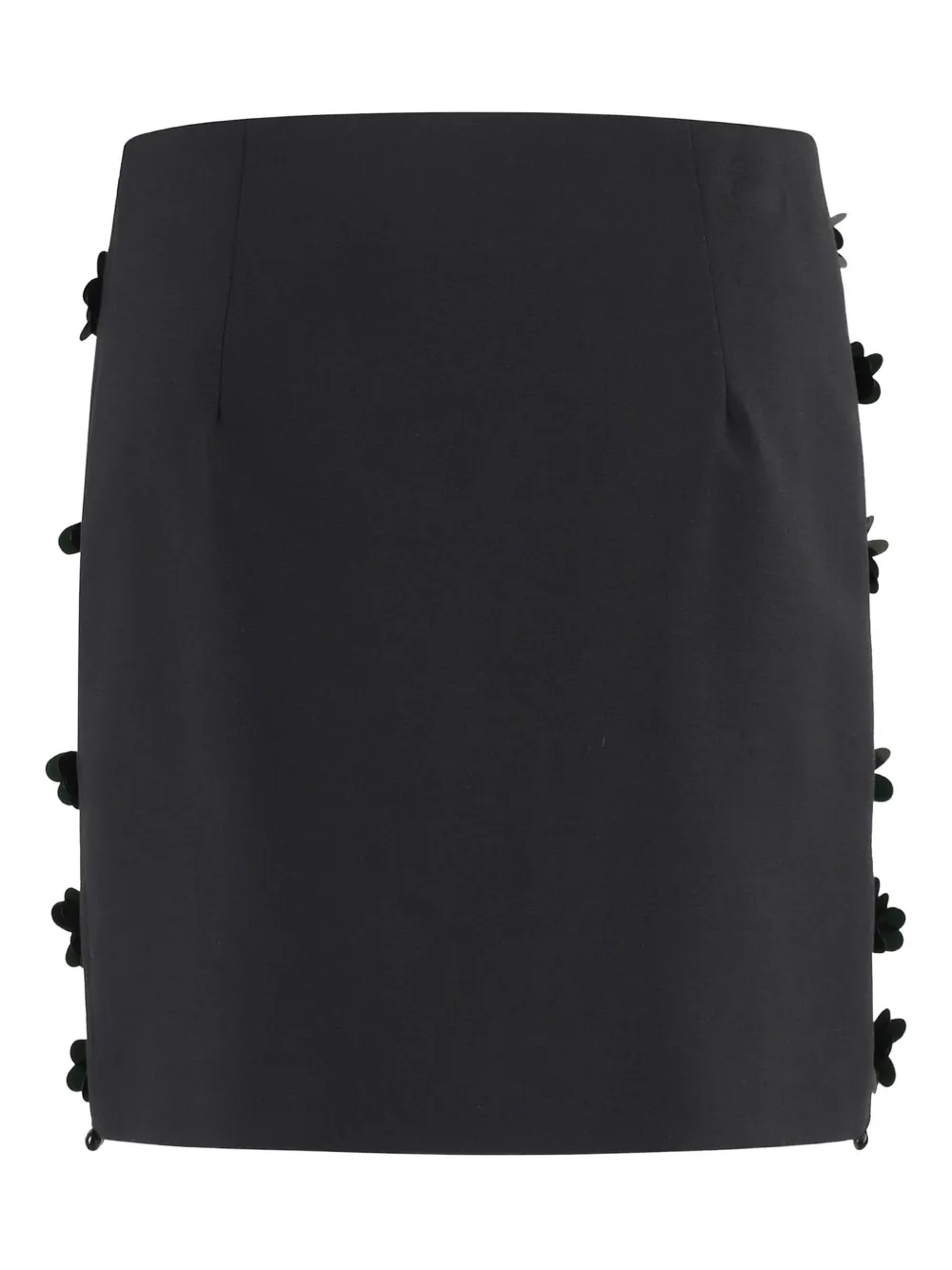 Semicouture Floral-embroidery Skirt In Multi