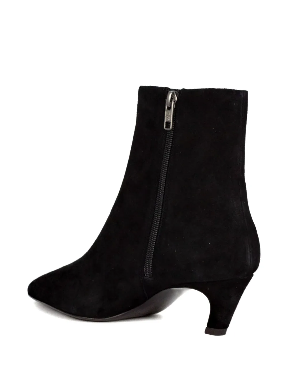 Ash 50mm Vicky Pointed Boots In Black
