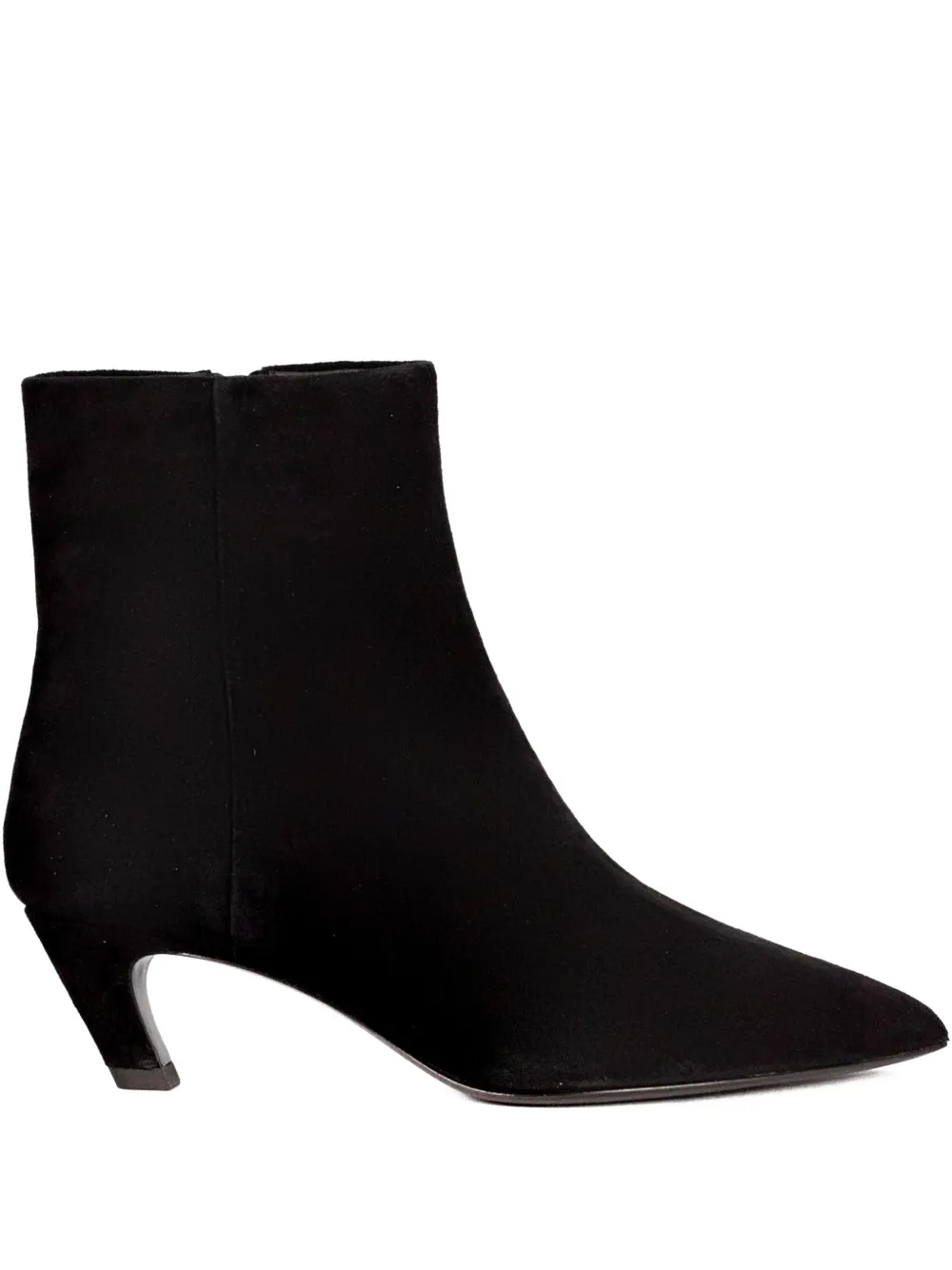 Ash 50mm Vicky Pointed Boots In Black