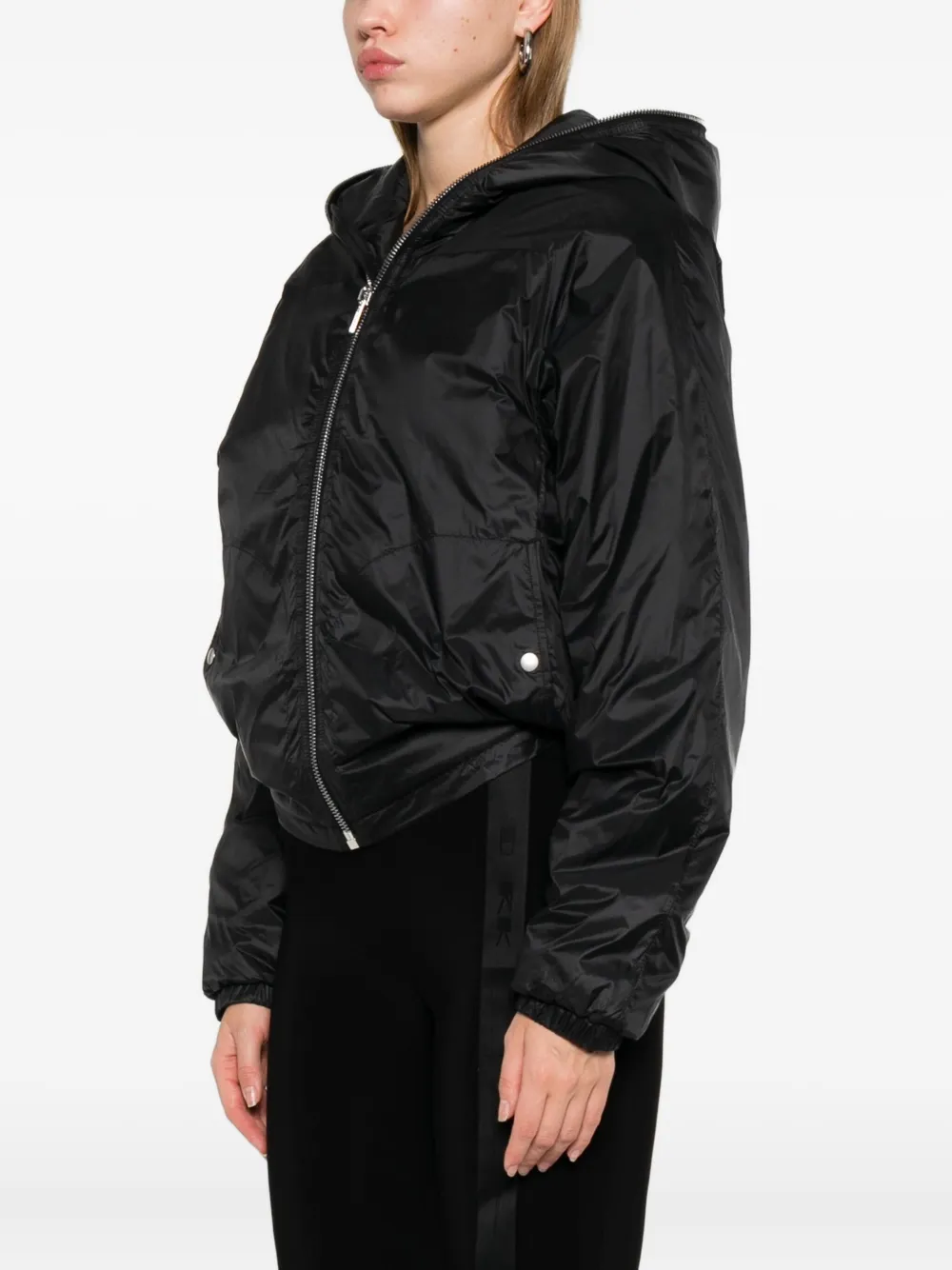 Rick Owens DRKSHDW Jack met capuchon Zwart