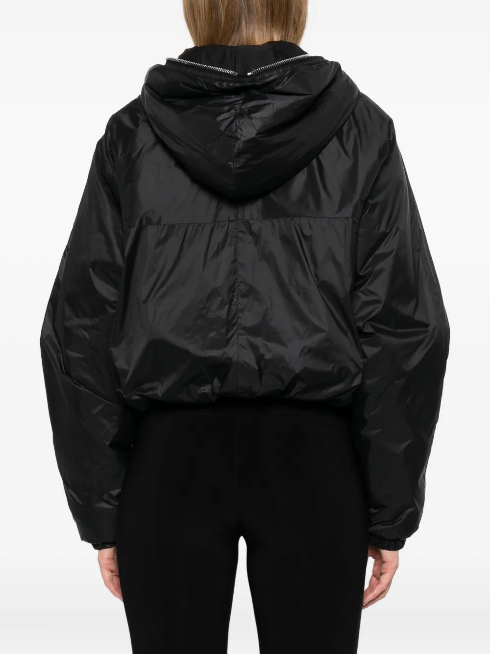 Rick Owens DRKSHDW Jack met capuchon Zwart