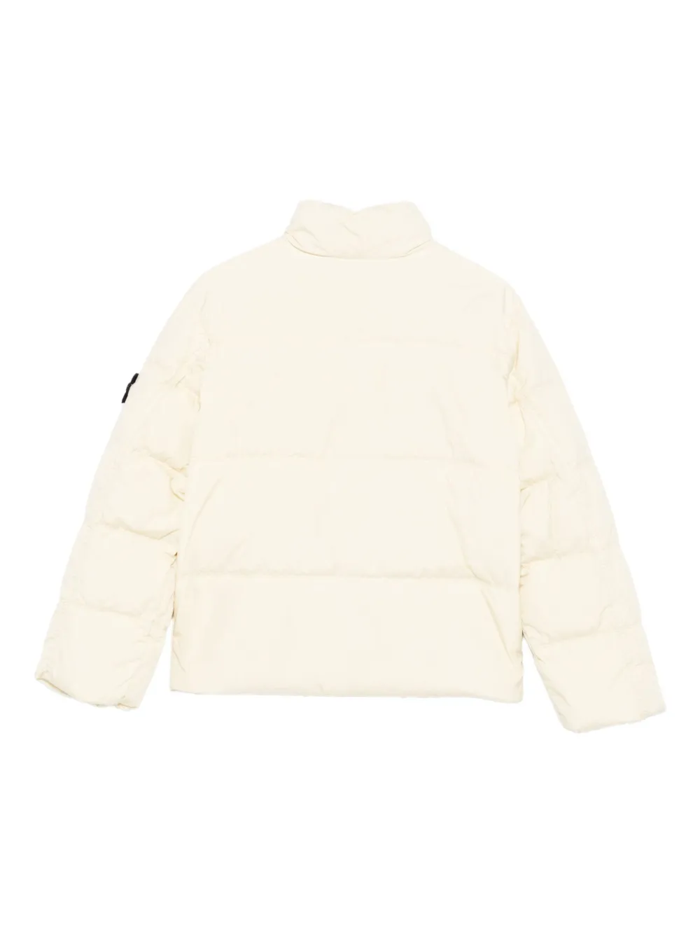 Stone Island Junior zip-up padded jacket | Boys Padded Jackets | Image 2